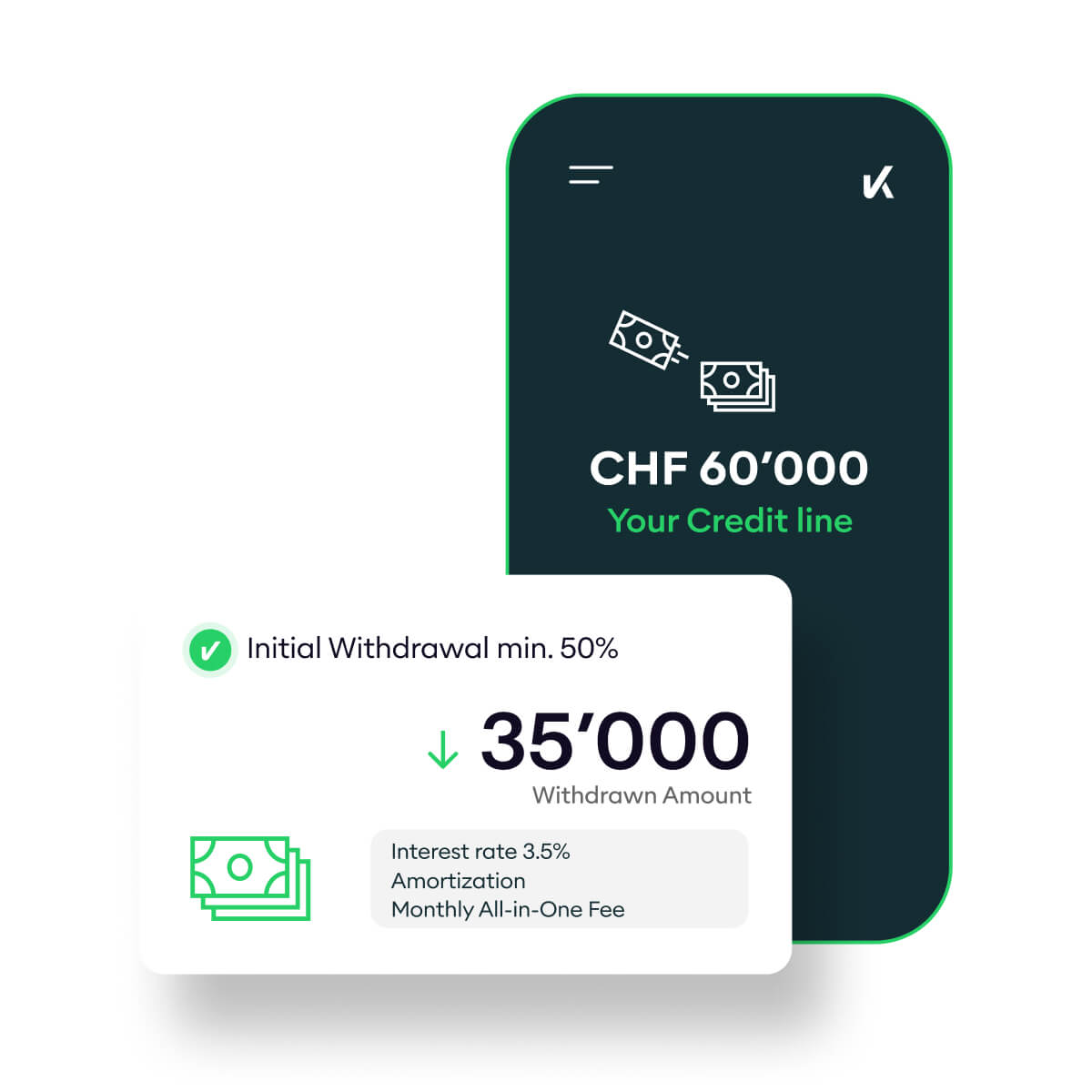 Kamunos’s credit line loan withdrawal